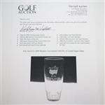 Ken Venturi's 1956 Masters Tournament Hole No. 8 Crystal Eagle Glass