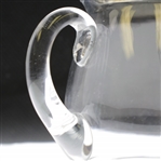 Ken Venturi's Vintage Augusta National Crystal Glass Pitcher with Lid