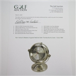 Ken Venturi's Masters Augusta National Seth Thomas Burns Clock - Circa 1990