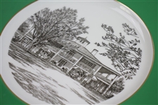 Augusta National Clubhouse Wedgwood Bone China Ltd Ed Plate #396 - Gifted to Ken Venturi