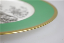Augusta National Clubhouse Wedgwood Bone China Ltd Ed Plate #396 - Gifted to Ken Venturi