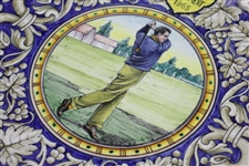 Ken Venturi's 1965 Italian Invitational Golf Tournament Large Plate - Boys Town Rome