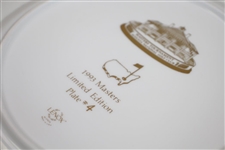 Ken Venturi's 1993 Masters Lenox Limited Edition Member Plate #4 with Original Box