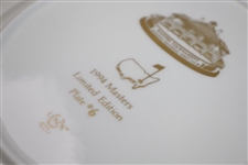Ken Venturi's 1994 Masters Lenox Limited Edition Member Plate #6 with Original Box & Card