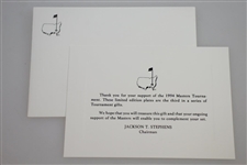 Ken Venturi's 1994 Masters Lenox Limited Edition Member Plate #6 with Original Box & Card