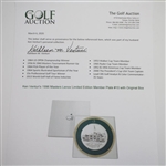 Ken Venturi's 1996 Masters Lenox Limited Edition Member Plate #10 with Original Box