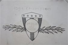 Ken Venturi's 1964 American Golf Classic at Firestone Sterling Silver Winner's Tray
