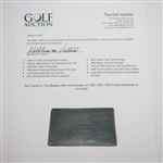 Ken Venturi's The Masters 40th Anniversary on CBS 1955-1995 Pocket Briefcase by Levenger