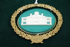 Ken Venturi's 24kt Gold Finish Augusta National Golf Club Clubhouse Ornament