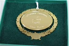 Ken Venturi's 24kt Gold Finish Augusta National Golf Club Clubhouse Ornament