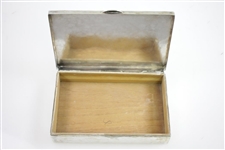 Ken Venturi's 1952 The Americas Cup at Seattle Golf Club Sterling Silver Contestant Box