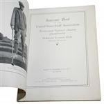 1925 US Amateur at Oakmont Official Program - Bobby Jones 3rd Major Victory - Rare