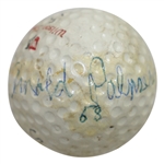 Arnold Palmer Signed Personal Match Used & Dated 58 Wilson Staff Golf Ball FULL JSA #BB58257