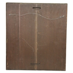 Willie Nelson & Darrell Royal Celebrity Invitational Golf Tournament Engraved Wood Picture
