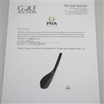 Robert Forgan Long Nose Club Stamped R. Forgan with Lambskin Grip - 37 James Simson Shaft Stamp