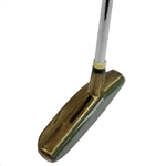 Gold Plated Stroke-Saver Putter with Jade Green Face