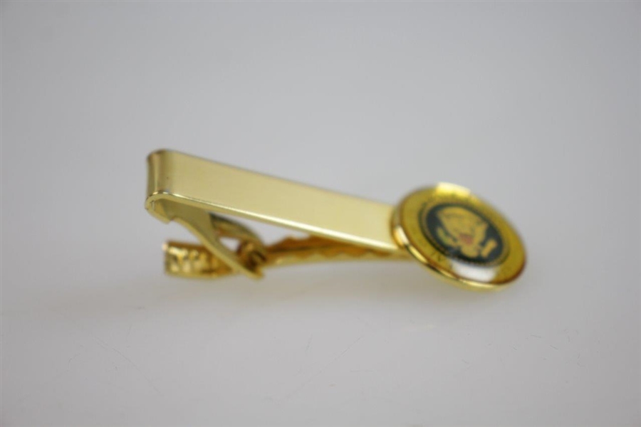 Ken Venturi's Gifted Personal President George H.W. Bush Seal of the President of the United States Tie Clip