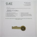 Ken Venturi's Gifted Personal President George H.W. Bush Seal of the President of the United States Tie Clip