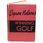 Ken Venturis Personal 1956 Byron Nelson Signed & Inscribed Book "Favorite Pupil" JSA ALOA