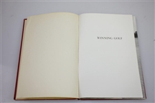 Ken Venturi's Personal 1956 Byron Nelson Signed & Inscribed Book Favorite Pupil JSA ALOA