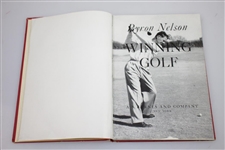 Ken Venturi's Personal 1956 Byron Nelson Signed & Inscribed Book Favorite Pupil JSA ALOA