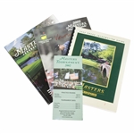Ken Venturis 2002 Masters Player Guide, Journal, Press Info Guide, & Pamphlet - Final Masters