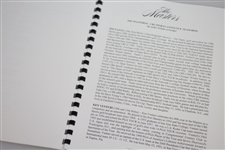 Ken Venturi's 2002 Masters Player Guide, Journal, Press Info Guide, & Pamphlet - Final Masters