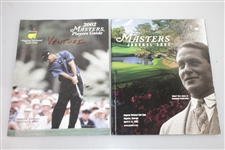 Ken Venturi's 2002 Masters Player Guide, Journal, Press Info Guide, & Pamphlet - Final Masters