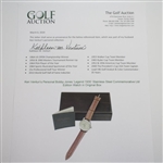 Ken Venturi's Bobby Jones 'Legend 1930' Commemorative Edition Watch in Original Box