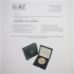 Ken Venturi's Byron Nelson Act of Congress 2006 Medal in Original US Mint Treasury Box