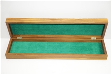 Ken Venturi's Augusta National Golf Club Wooden Box with Felt