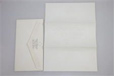 US Army General Omar N. Bradley Signed 7/22/64 Letter to Ken Venturi JSA ALOA