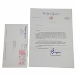 NY Yankee Owner George Steinbrenner Signed 6/20/02 Letter to Ken Venturi JSA ALOA