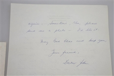 Dr. John Ellsworth Everett Handwritten 7/8/64 Letter to Ken Venturi - US Open Content