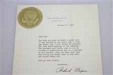 President Richard Nixon 11/5/69 Letter to Ken Venturi