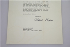 President Richard Nixon 11/5/69 Letter to Ken Venturi