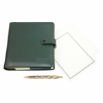 Ken Venturis 2001 Masters Tournament CBS Pocket Book with Notecards & Pen