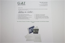 Ken Venturi's Personal The Match Editor's Copy with Book, Signed Letters, & Photo JSA ALOA