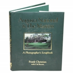 Ken Venturis Augusta National & The Masters Book Signed by Frank Christian JSA ALOA