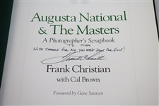 Ken Venturi's 'Augusta National & The Masters' Book Signed by Frank Christian JSA ALOA