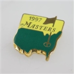 Ken Venturi's 1997 Masters Tournament Commemorative Pin - Tiger's First Green Jacket