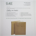 Ken Venturi's Personal Deluxe Edition 'The Hogan Mystique' Signed by Hogan & 6 Authors! JSA ALOA