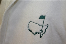 Ken Venturi's Personal Augusta National Golf Club White Royal Essence Robe