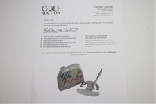 Ken Venturi's Personal K.V. Stamped Scotty Cameron Futura Putter with Signed Headcover JSA ALOA
