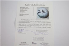 Jack Nicklaus Signed St. Andrews Shield Logo Golf Ball FULL JSA #Z10484