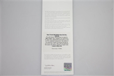 Tiger Woods Ltd Ed Signed 2000 The OPEN Championship 18th Hole Flag UDA #BAJ59781