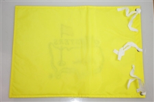 Byron Nelson Signed Undated Masters Embroidered Flag FULL JSA #X88297