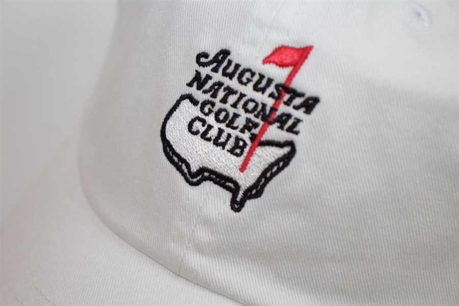 Augusta National Golf Club Member Only White Caddy Hat - Unused