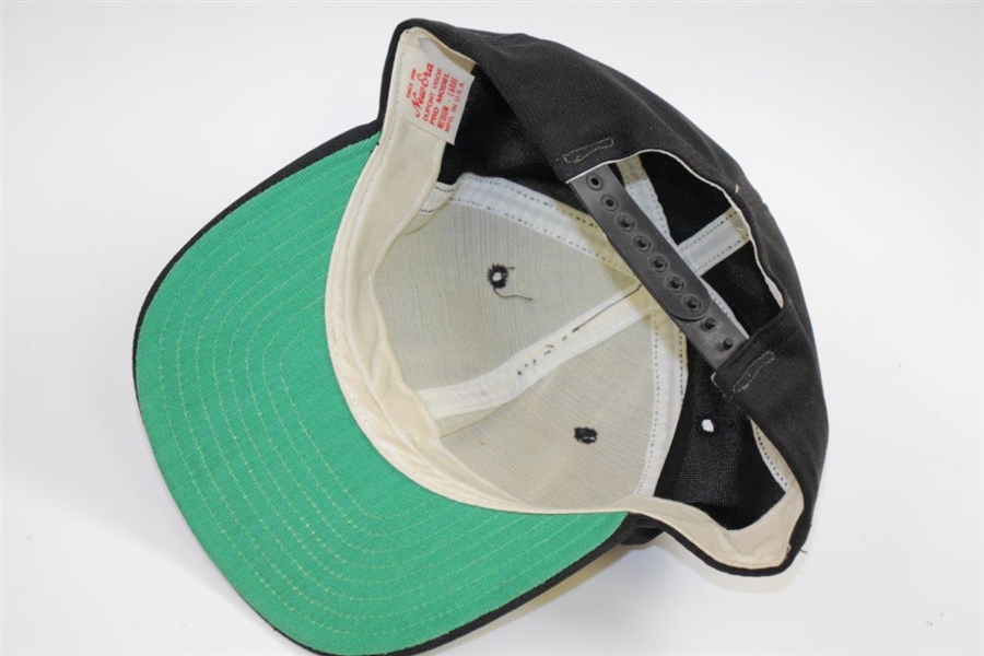 Classic Augusta National Golf Club Black Circle Patch Staff Hat
