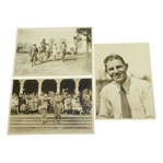 Three Horton Smith Original John Hemmer, Pinehurst Photos